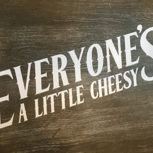 As cheesy as it gets